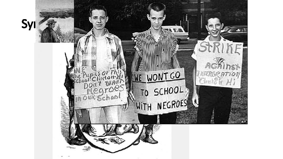 Synthesis Alert! • Slavery became more and more race based and the legacy of