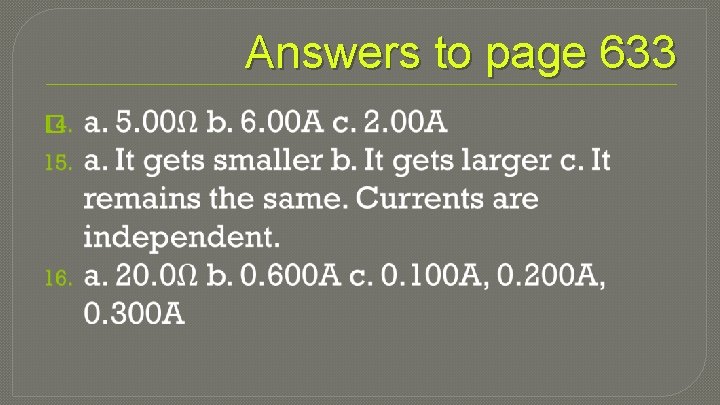 Answers to page 633 � 