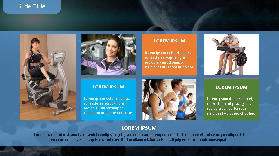 Slide Title LOREM IPSUM Lorem ipsum dolor sit amet, consectetur adipiscing elit, sed do