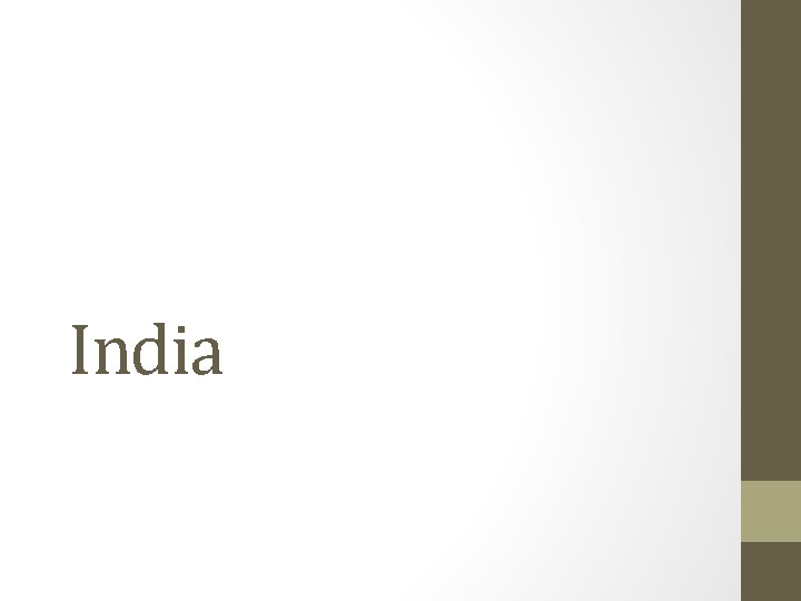 India 