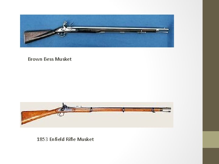 Brown Bess Musket 1853 Enfield Rifle Musket 