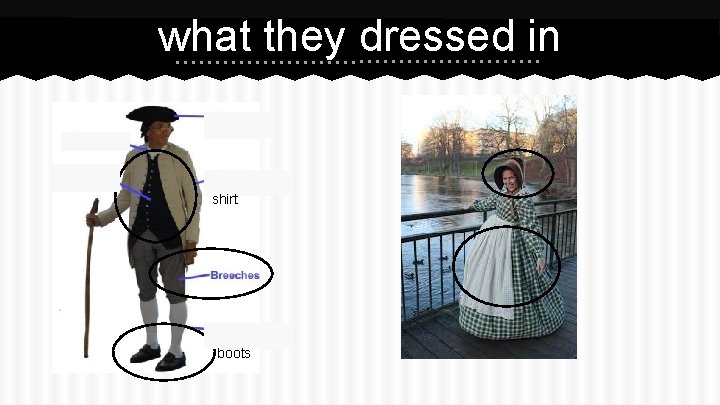 what they dressed in shirt boots 