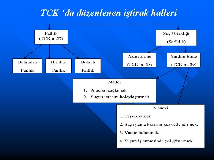 TCK ‘da düzenlenen iştirak halleri 