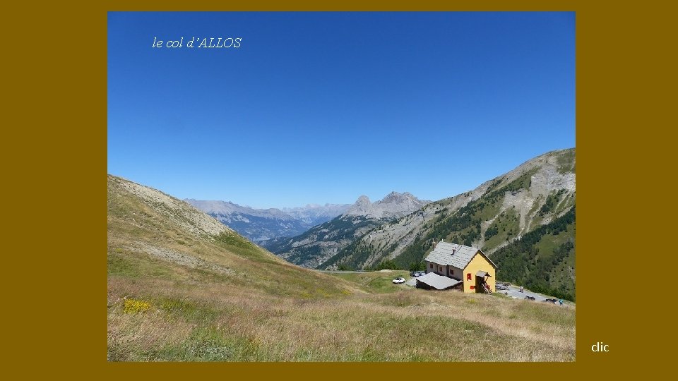 le col d’ALLOS clic 