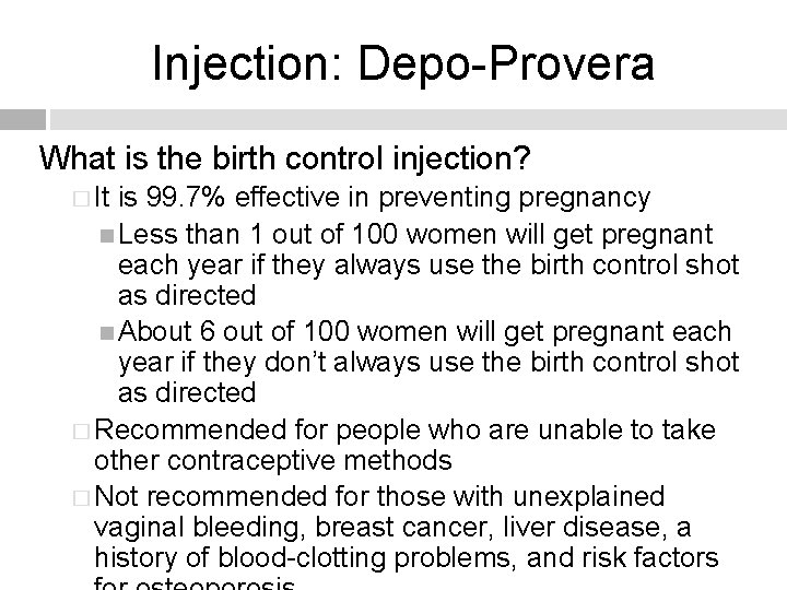 HORMONAL METHODS OF CONTRACEPTION Created By Jason Barber