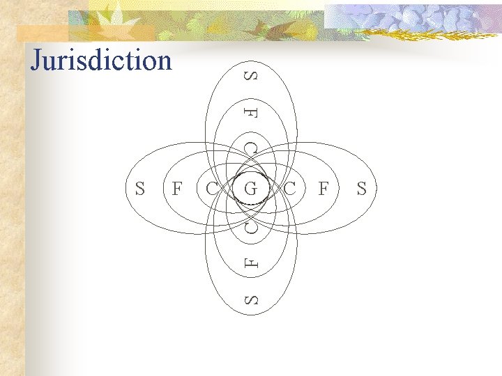 S Jurisdiction F C G C C F F S S C F S
