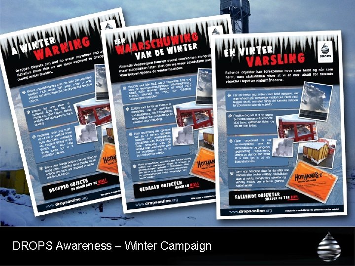 DROPS Awareness – Winter Campaign 