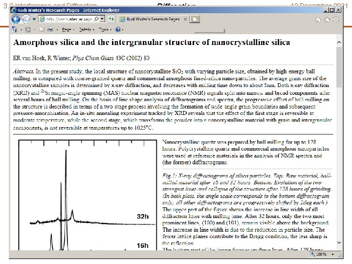3. 3 Interference and Diffraction Textbook pages: 13 December 2021 Xx-xx 6 