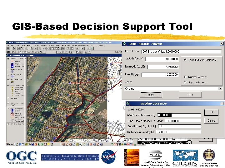 GIS-Based Decision Support Tool World Data Center for Human Interactions in the 18 Columbia