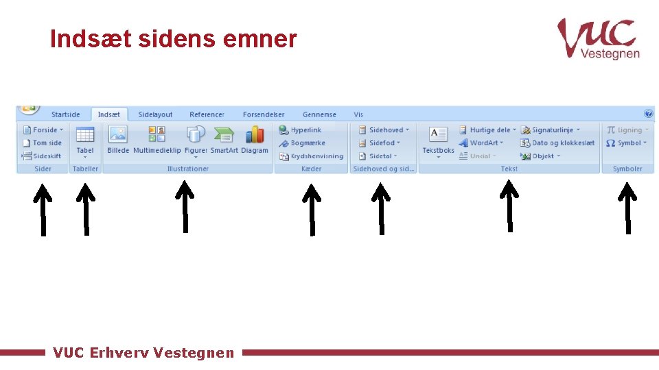 Indsæt sidens emner VUC Erhverv Vestegnen 