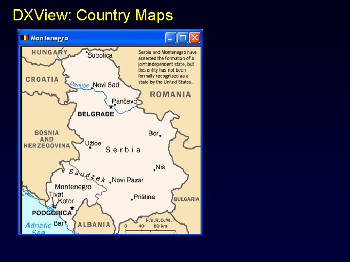 DXView: Country Maps 