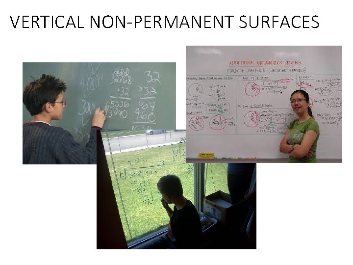 VERTICAL NON-PERMANENT SURFACES 