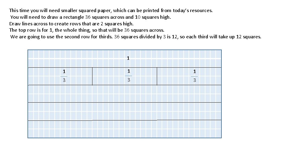 This time you will need smaller squared paper, which can be printed from today’s