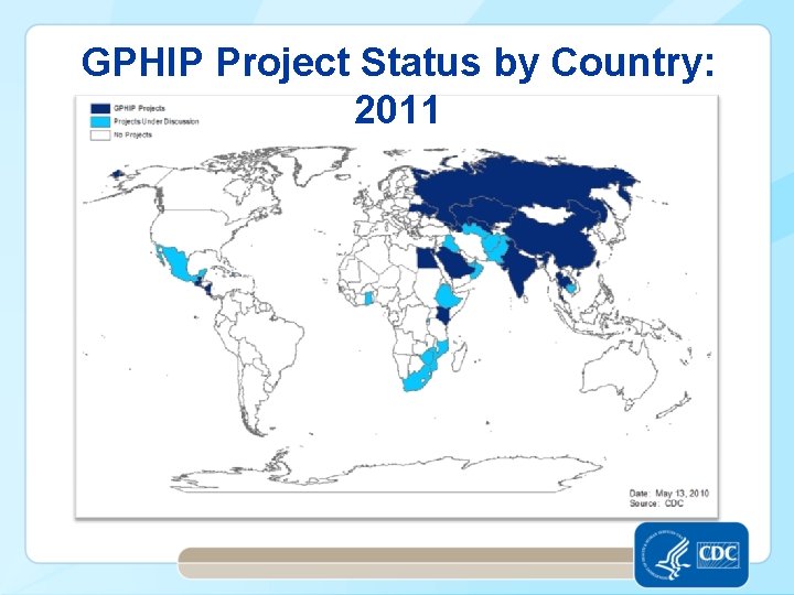GPHIP Project Status by Country: 2011 