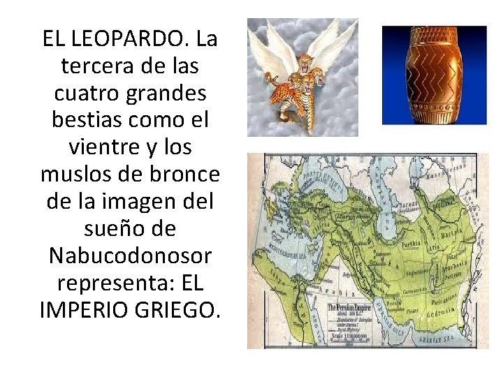 EL LEOPARDO. La tercera de las cuatro grandes bestias como el vientre y los EL LEOPARDO. La tercera de las cuatro grandes bestias como el vientre y los