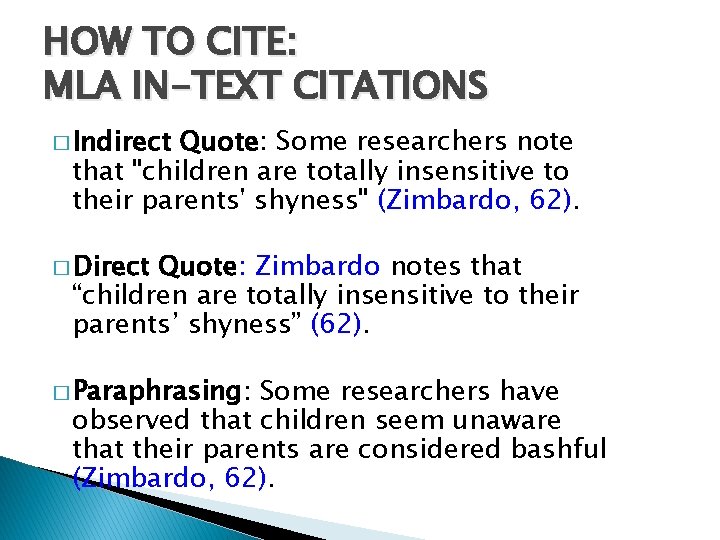 Research Guide HOW TO find and use reliable