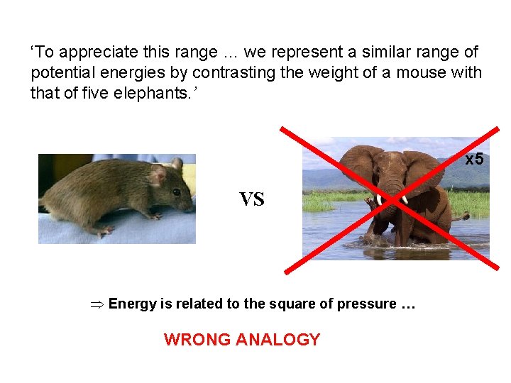 ‘To appreciate this range … we represent a similar range of potential energies by