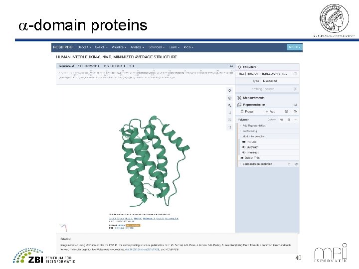 a-domain proteins Amphipathic helix 40 