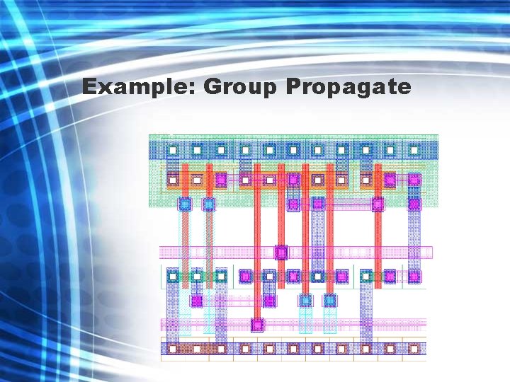 Example: Group Propagate 