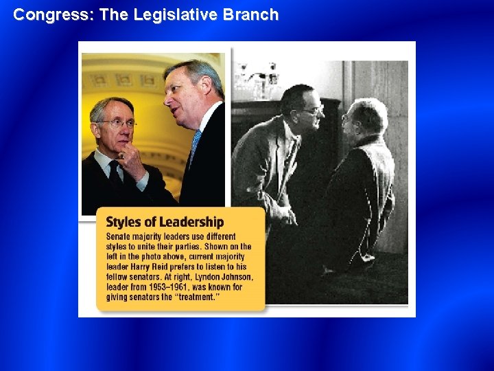 Congress: The Legislative Branch 