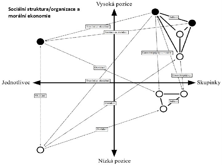 Sociální struktura/organizace a morální ekonomie 