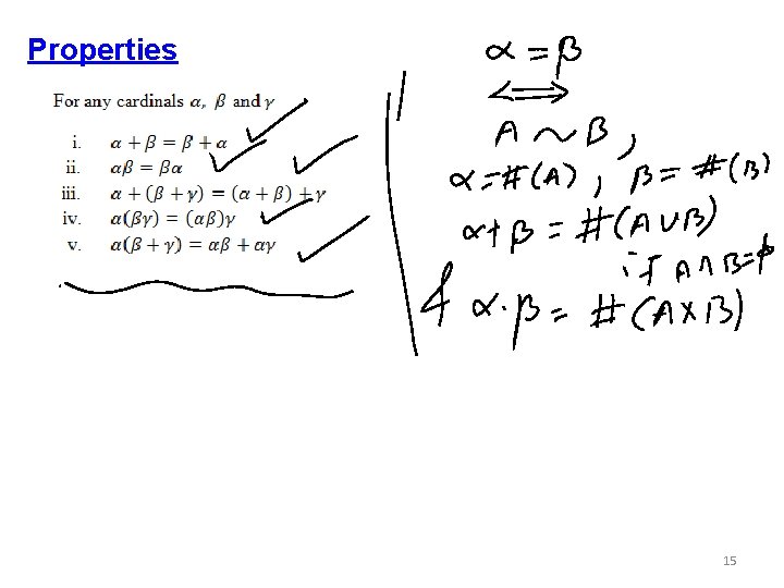 Properties 15 