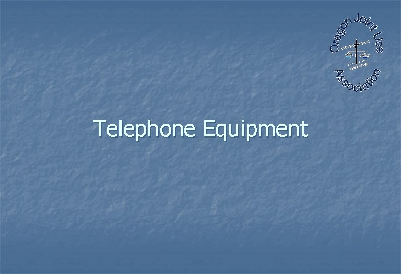 Telephone Equipment 