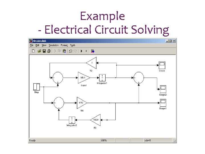Example - Electrical Circuit Solving Example - Electrical Circuit Solving