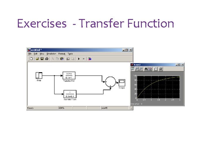 Exercises - Transfer Function Exercises - Transfer Function