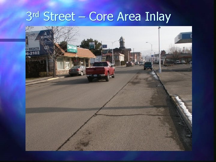 3 rd Street – Core Area Inlay 