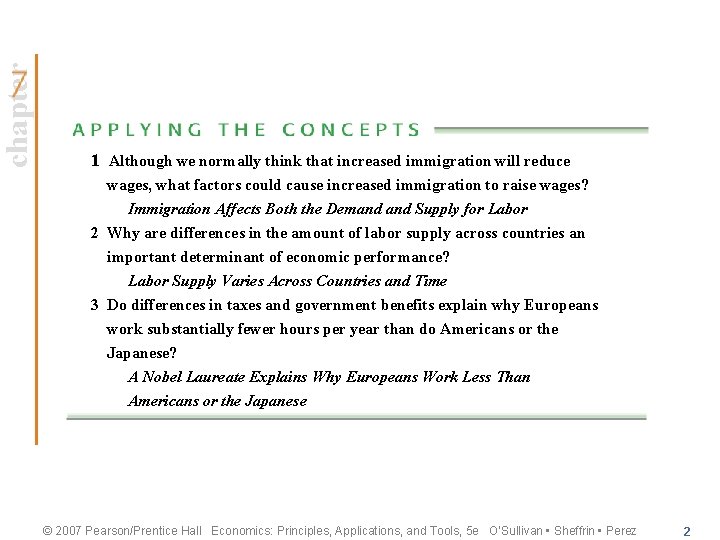 chapter 1 Although we normally think that increased immigration will reduce wages, what factors