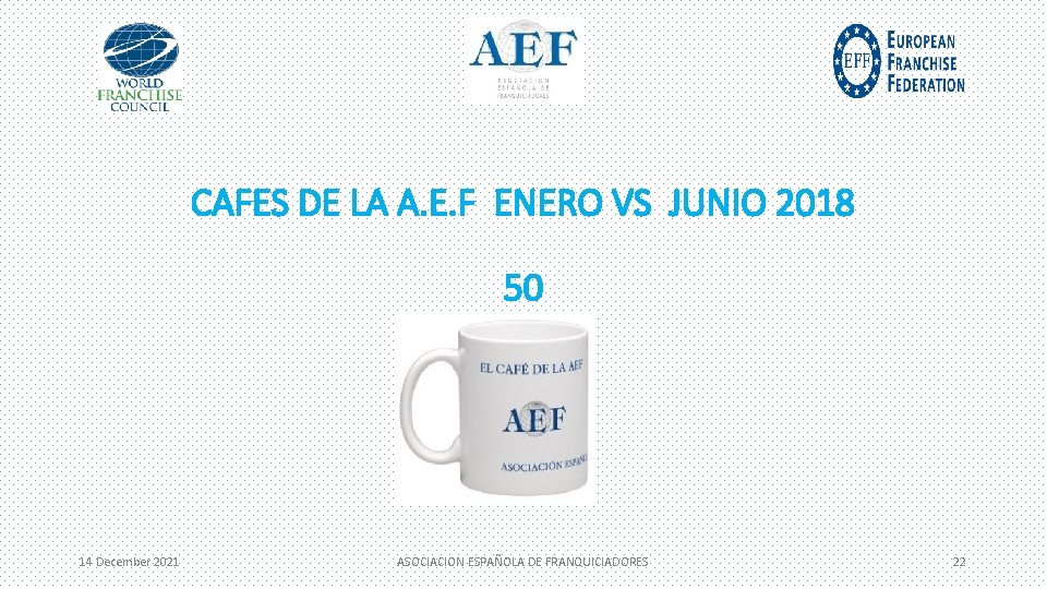 CAFES DE LA A. E. F ENERO VS JUNIO 2018 50 14 December 2021