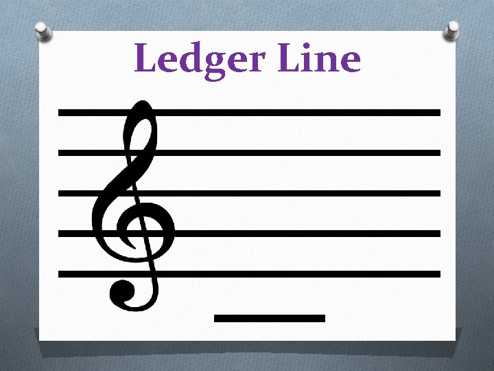 Ledger Line 