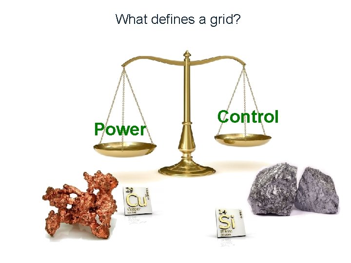 What defines a grid? Power Control 
