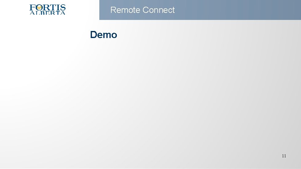 Remote Connect Demo 11 