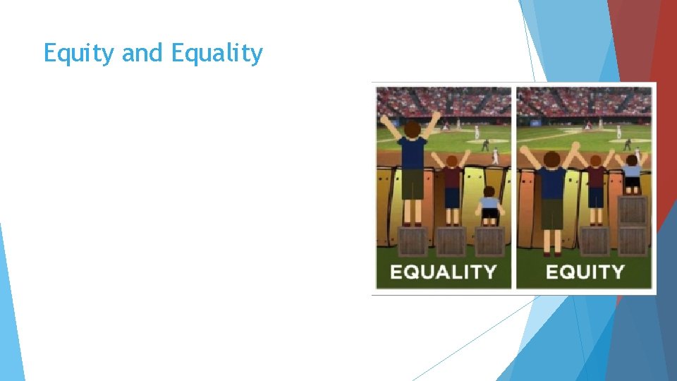 Equity and Equality 