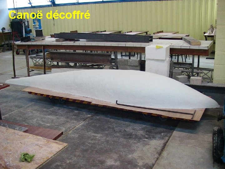 Canoë décoffré 