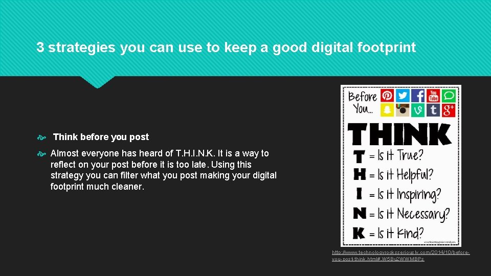 The Digital Footprint By Emily Coutts What is