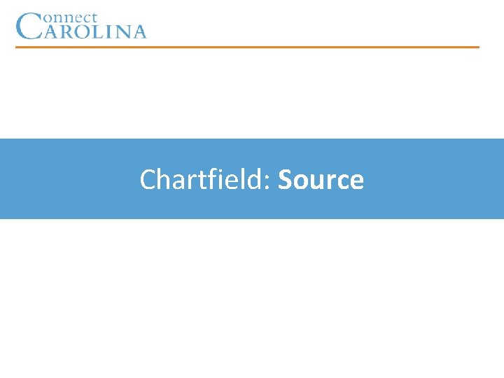 Chartfield: Source 