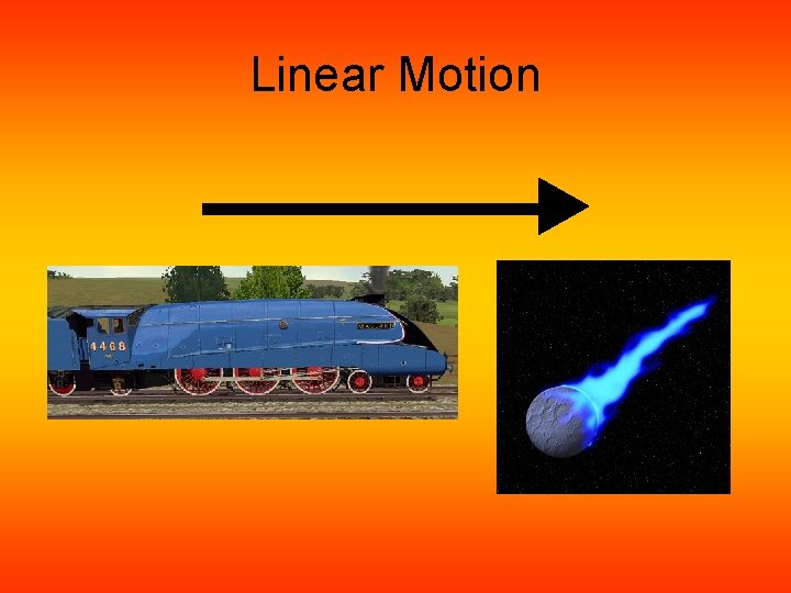 Linear Motion Linear Motion