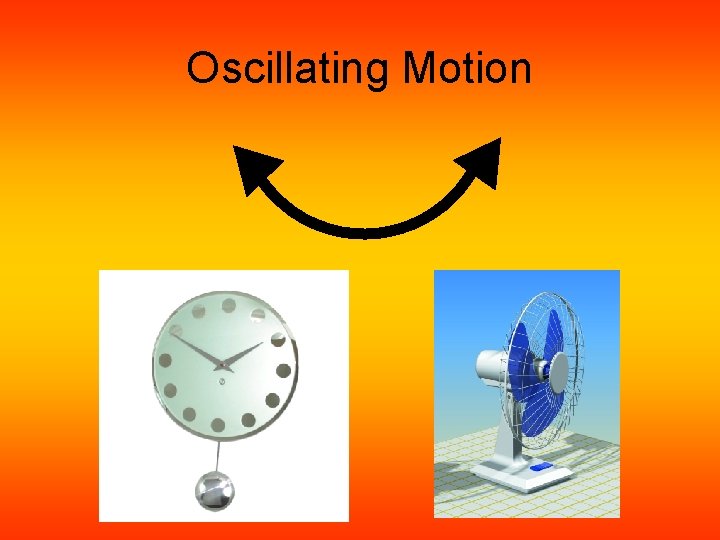 Oscillating Motion Oscillating Motion