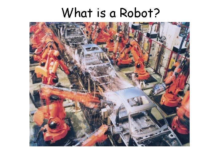 What is a Robot? 