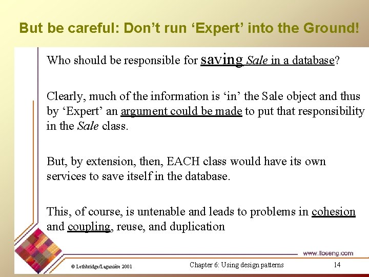 But be careful: Don’t run ‘Expert’ into the Ground! Who should be responsible for But be careful: Don’t run ‘Expert’ into the Ground! Who should be responsible for