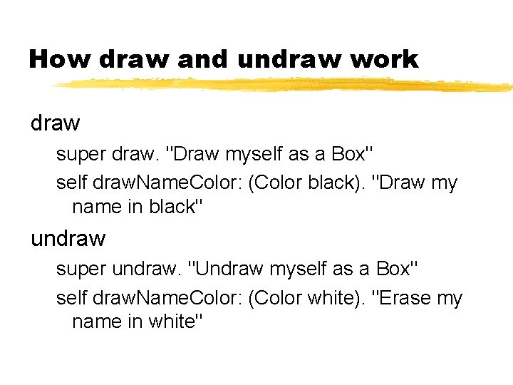 How draw and undraw work draw super draw. "Draw myself as a Box" self