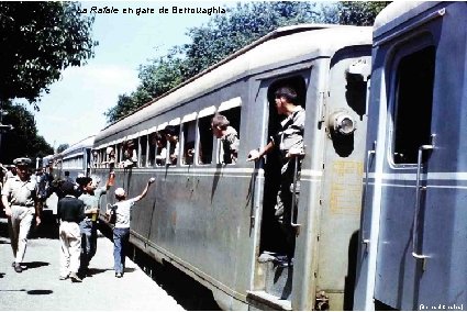 La Rafale en gare de Berrouaghia (Bernard Charles) 