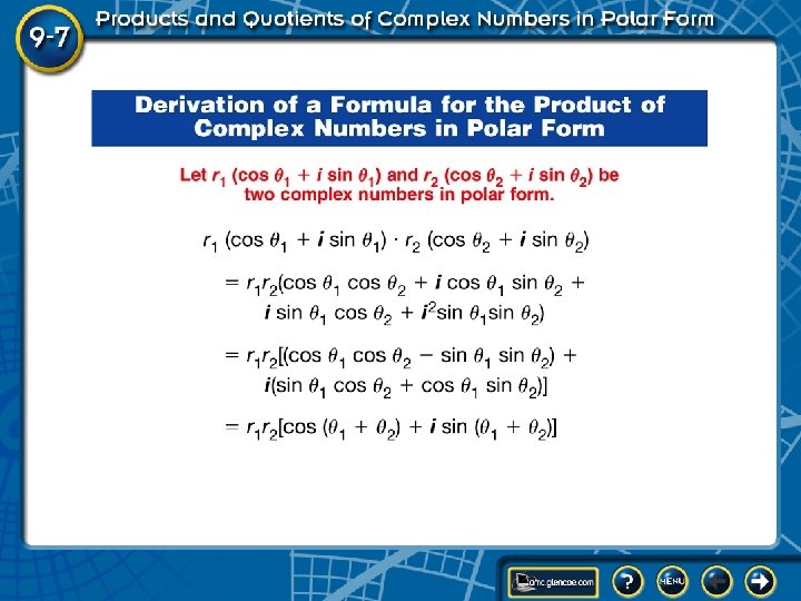 Lesson Overview 9 -7 A 