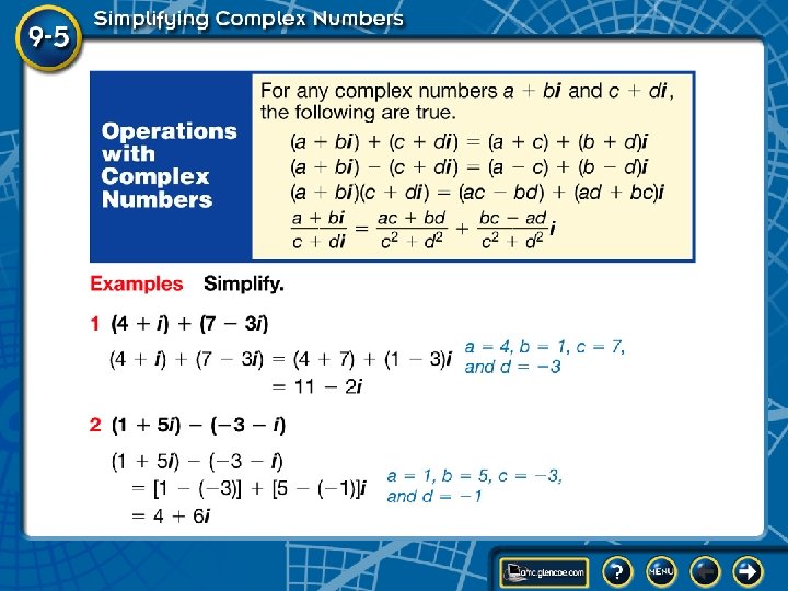 Lesson Overview 9 -5 A 