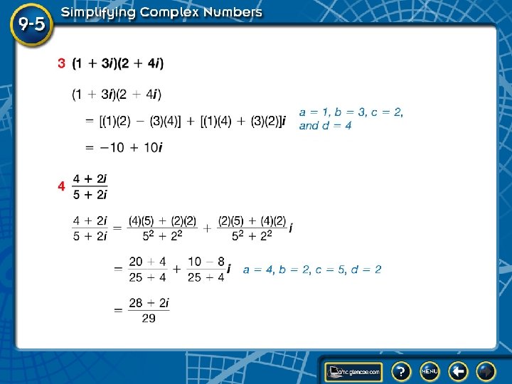 Lesson Overview 9 -5 B 