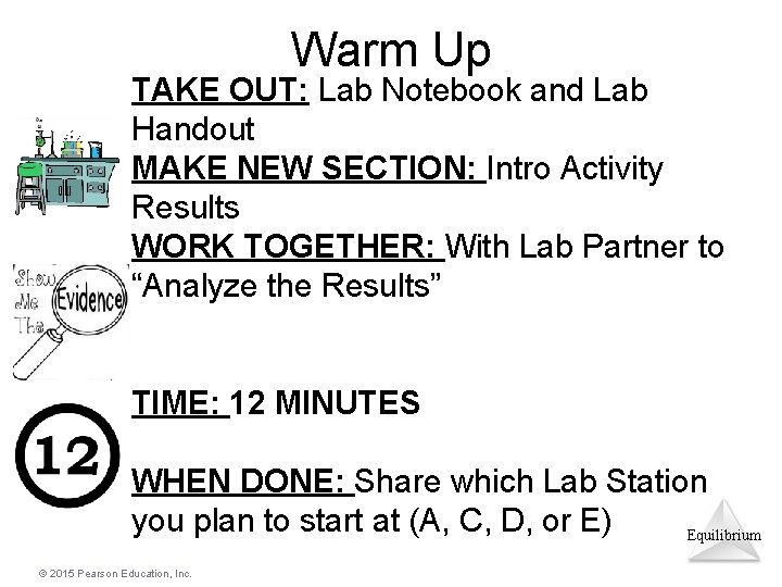 Warm Up TAKE OUT: Lab Notebook and Lab Handout MAKE NEW SECTION: Intro Activity