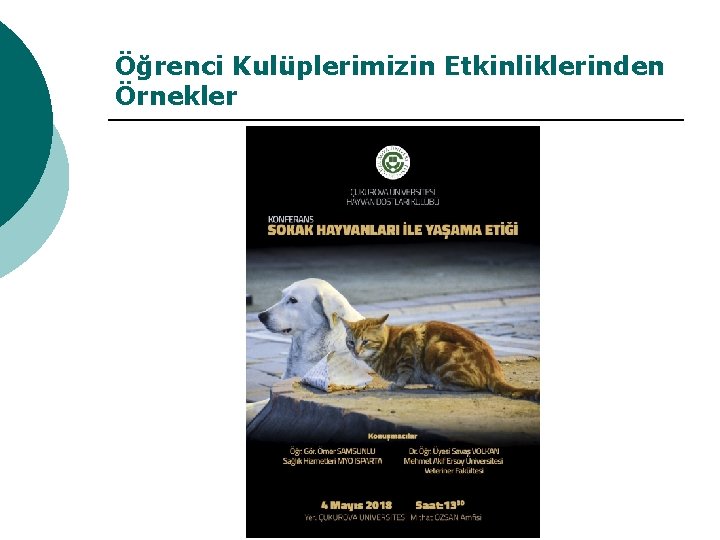 Öğrenci Kulüplerimizin Etkinliklerinden Örnekler 